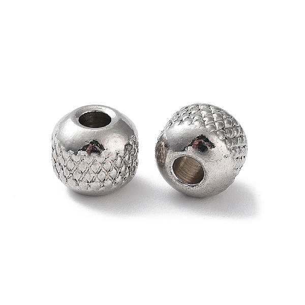 PandaHall 303 Stainless Steel Beads, Rondelle, Stainless Steel Color, 8x7mm, Hole: 3mm 303 Stainless Steel Rondelle
PandaHall 303 Stainless Steel Beads, Rondelle, Stainless Steel Color, 8x7mm, Hole: 3mm 303 Stainless Steel Rondelle