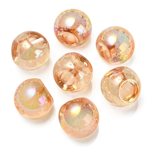 PandaHall UV Plating Rainbow Iridescent Acrylic Beads, Round, Top Drilled, Sandy Brown, 20x20x20mm, Hole: 3mm Acrylic Round
PandaHall UV Plating Rainbow Iridescent Acrylic Beads, Round, Top Drilled, Sandy Brown, 20x20x20mm, Hole: 3mm Acrylic Round