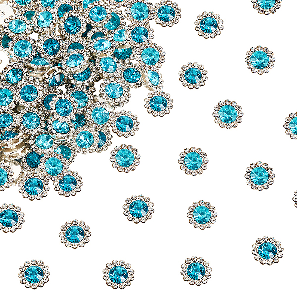 PandaHall OLYCRAFT 240Pcs Blue Rhinestone Buttons Rhinestone Embellishments Buttons 12mm Blue Crystal Flower Buttons Flatback Crystal Sewing...
PandaHall OLYCRAFT 240Pcs Blue Rhinestone Buttons Rhinestone Embellishments Buttons 12mm Blue Crystal Flower Buttons Flatback Crystal Sewing...