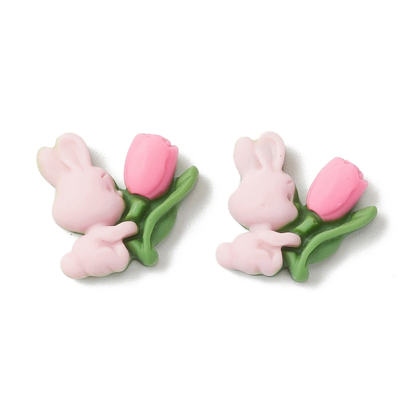 PandaHall Opaque Resin Cabochons, Rabbit with Flower, Pink, 18.5x21x6mm Resin Rabbit Pink
PandaHall Opaque Resin Cabochons, Rabbit with Flower, Pink, 18.5x21x6mm Resin Rabbit Pink