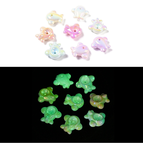 PandaHall UV Plating Opaque Acrylic Beads, Luminous Glow in the Dark, Airplane, with Glitter Powder, Mixed Color, 26x28.5x11mm, Hole: 2.7mm..., Multicolor
PandaHall UV Plating Opaque Acrylic Beads, Luminous Glow in the Dark, Airplane, with Glitter Powder, Mixed Color, 26x28.5x11mm, Hole: 2.7mm..., Multicolor
