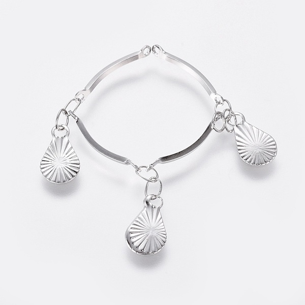 PandaHall 304 Stainless Steel Scalloped Bar Link Chains, with teardrop, Charms, Unwelded, Stainless Steel Color, 10.5x6x1mm 304 Stainless...
PandaHall 304 Stainless Steel Scalloped Bar Link Chains, with teardrop, Charms, Unwelded, Stainless Steel Color, 10.5x6x1mm 304 Stainless...