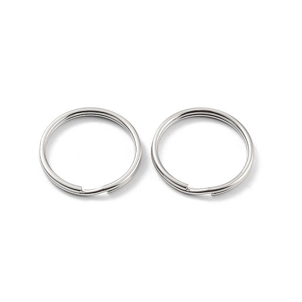 PandaHall 304 Stainless Steel Split Key Rings, Keychain Clasp Findings, 2-Loop Round Ring, Stainless Steel Color, 29.5x3mm, Single Wire...
PandaHall 304 Stainless Steel Split Key Rings, Keychain Clasp Findings, 2-Loop Round Ring, Stainless Steel Color, 29.5x3mm, Single Wire...