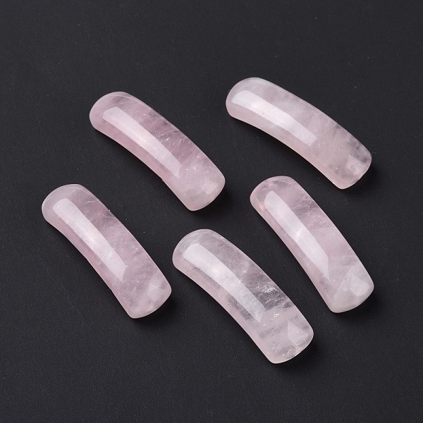 PandaHall Natural Rose Quartz Connector Charms, Curved Tube, Arch, 36~37x10.5~11x5.5~6mm, Hole: 1.2mm Rose Quartz Arch
PandaHall Natural Rose Quartz Connector Charms, Curved Tube, Arch, 36~37x10.5~11x5.5~6mm, Hole: 1.2mm Rose Quartz Arch