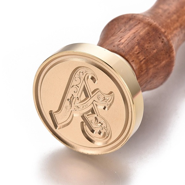 PandaHall Brass Retro Initials Wax Sealing Stamp, Gothic 26 Letters A-Z Wax Seal Stamp with Rosewood Handle for Post Decoration DIY Card...
PandaHall Brass Retro Initials Wax Sealing Stamp, Gothic 26 Letters A-Z Wax Seal Stamp with Rosewood Handle for Post Decoration DIY Card...
