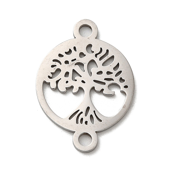 PandaHall 304 Stainless Steel Connector Charms, Flat Round with Tree of Life Links, Stainless Steel Color, 21x15x1mm, Hole: 1.8mm 304...
PandaHall 304 Stainless Steel Connector Charms, Flat Round with Tree of Life Links, Stainless Steel Color, 21x15x1mm, Hole: 1.8mm 304...