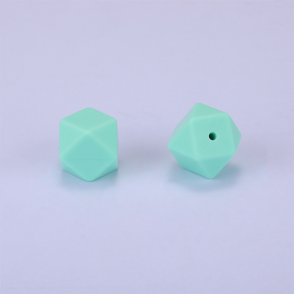PandaHall Hexagonal Silicone Beads, Chewing Beads For Teethers, DIY Nursing Necklaces Making, Mint Cream, 23x17.5x23mm, Hole: 2.5mm Silicone...
PandaHall Hexagonal Silicone Beads, Chewing Beads For Teethers, DIY Nursing Necklaces Making, Mint Cream, 23x17.5x23mm, Hole: 2.5mm Silicone...
