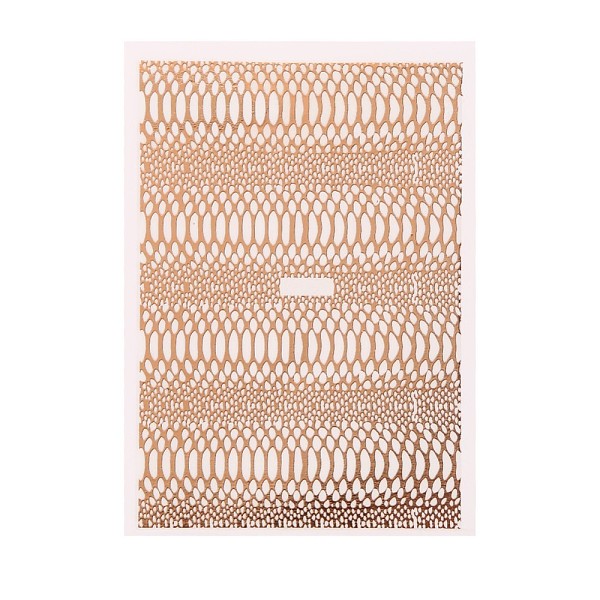 PandaHall Shining Self-Adhesive Nail Art Stickers, for Nail Tips Decorations, Snakeskin Pattern, Tan, 9.3x6.5cm Paper Snake Orange
PandaHall Shining Self-Adhesive Nail Art Stickers, for Nail Tips Decorations, Snakeskin Pattern, Tan, 9.3x6.5cm Paper Snake Orange