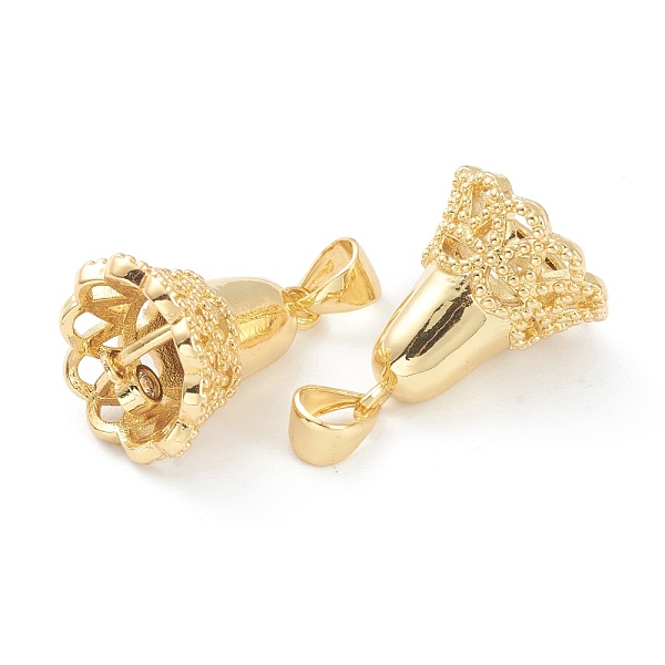 PandaHall Brass Micro Pave Clear Cubic Zirconia Pendants, Long-Lasting Plated, Bell, Real 18K Gold Plated, 19x13mm, Hole: 5x3.3mm...
PandaHall Brass Micro Pave Clear Cubic Zirconia Pendants, Long-Lasting Plated, Bell, Real 18K Gold Plated, 19x13mm, Hole: 5x3.3mm...
