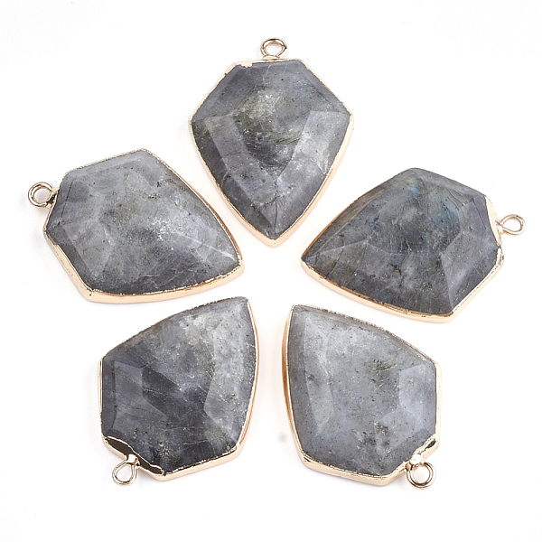 PandaHall Electroplate Natural Labradorite Pendants, with Iron Findings, Arrows, Golden, 30~31x22.5x6~7mm, Hole: 1.8mm Labradorite Arrow
PandaHall Electroplate Natural Labradorite Pendants, with Iron Findings, Arrows, Golden, 30~31x22.5x6~7mm, Hole: 1.8mm Labradorite Arrow