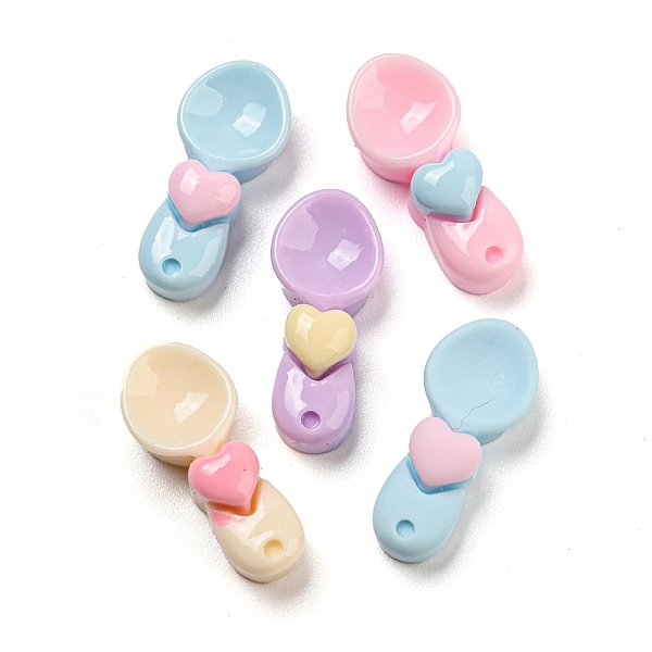 PandaHall Tableware Opaque Resin Decoden Cabochons, Spoon with Heart, Mixed Color, 15x6.5x5mm Resin Tableware Multicolor
PandaHall Tableware Opaque Resin Decoden Cabochons, Spoon with Heart, Mixed Color, 15x6.5x5mm Resin Tableware Multicolor