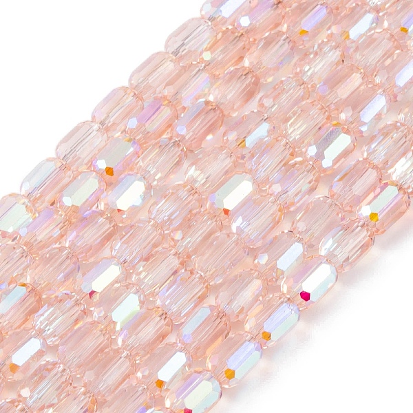 PandaHall Electroplate Glass Beads Strands, Faceted, AB Color, Column, Pearl Pink, 4x5~6mm, Hole: 1mm, about 80pcs/strand, 18.11''(46cm)...
PandaHall Electroplate Glass Beads Strands, Faceted, AB Color, Column, Pearl Pink, 4x5~6mm, Hole: 1mm, about 80pcs/strand, 18.11''(46cm)...