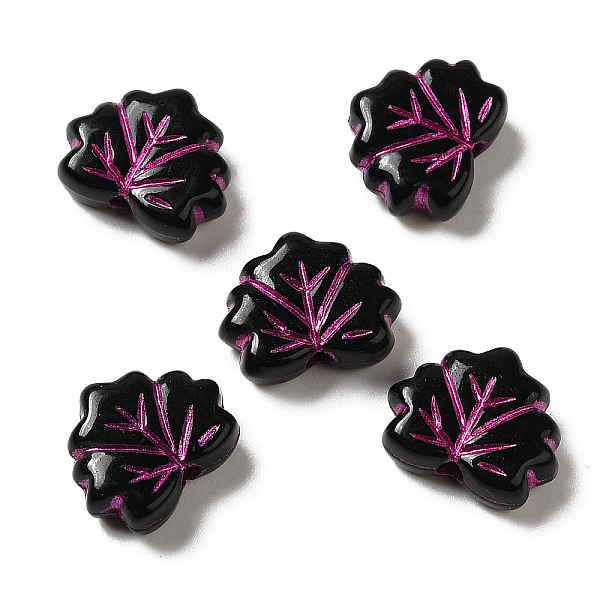 PandaHall Opaque Acrylic Beads, Leaf, Black, 10x13x4mm, Hole: 1.8mm, about: 1180pcs/500g Acrylic Leaf Black
PandaHall Opaque Acrylic Beads, Leaf, Black, 10x13x4mm, Hole: 1.8mm, about: 1180pcs/500g Acrylic Leaf Black