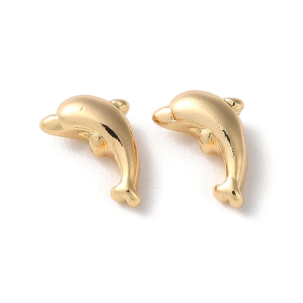 PandaHall Rack Plating Brass Beads, Dolphin, Real 18K Gold Plated, 8.5x9x4mm, Hole: 1.2mm Brass Dolphin
PandaHall Rack Plating Brass Beads, Dolphin, Real 18K Gold Plated, 8.5x9x4mm, Hole: 1.2mm Brass Dolphin