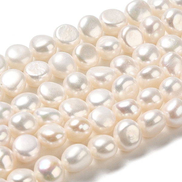 PandaHall Natural Cultured Freshwater Pearl Beads Strands, Two Sides Polished, Grade 6A+, PapayaWhip, 7~8x7.5~8.5x5.5~6mm, Hole: 0.5mm..., Orange
PandaHall Natural Cultured Freshwater Pearl Beads Strands, Two Sides Polished, Grade 6A+, PapayaWhip, 7~8x7.5~8.5x5.5~6mm, Hole: 0.5mm..., Orange