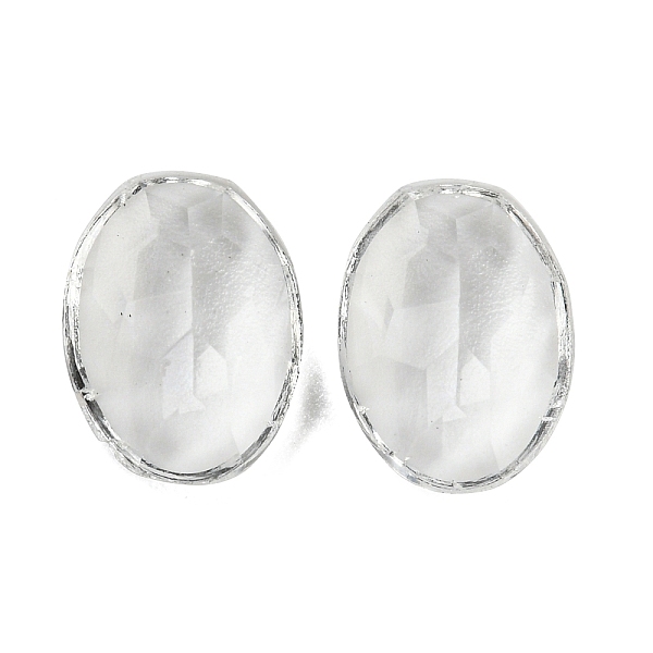 PandaHall Transparent K5 Glass Cabochons, Faceted, Oval, Clear, 10x7x4mm Glass Oval Clear
PandaHall Transparent K5 Glass Cabochons, Faceted, Oval, Clear, 10x7x4mm Glass Oval Clear