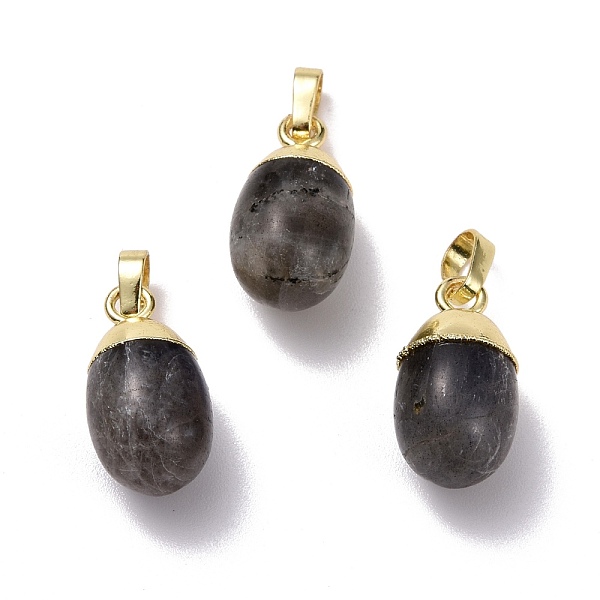 PandaHall Natural Labradorite Pendants, with Golden Brass Findings, Oval, 18.5x9.5mm, Hole: 3.5x6.5mm Labradorite Oval
PandaHall Natural Labradorite Pendants, with Golden Brass Findings, Oval, 18.5x9.5mm, Hole: 3.5x6.5mm Labradorite Oval