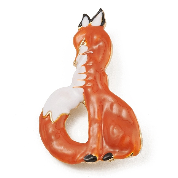 PandaHall Fox Enamel Pin, Light Gold Alloy Brooch, Orange Red, 54x33.5x11.5mm Alloy+Enamel Fox
PandaHall Fox Enamel Pin, Light Gold Alloy Brooch, Orange Red, 54x33.5x11.5mm Alloy+Enamel Fox