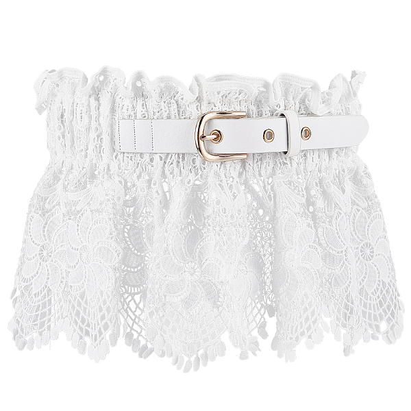 PandaHall GORGECRAFT Elastic White Lace Wide Waistband Hollow Out Embroidered Lace Wrap Around Waist Belts with Adjustable Decoration Buckle...
PandaHall GORGECRAFT Elastic White Lace Wide Waistband Hollow Out Embroidered Lace Wrap Around Waist Belts with Adjustable Decoration Buckle...