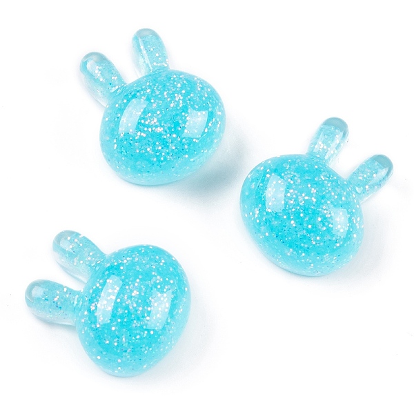 PandaHall Transparent Epoxy Resin Bunny Decoden Cabochons, Glitter Rabbit, Cyan, 19x16x10mm Epoxy Resin Rabbit Cyan
PandaHall Transparent Epoxy Resin Bunny Decoden Cabochons, Glitter Rabbit, Cyan, 19x16x10mm Epoxy Resin Rabbit Cyan
