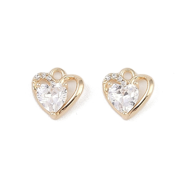 PandaHall Brass Micro Pave Clear Cubic Zirconia Pendants, Heart Charms, Real 18K Gold Plated, 9x8.5x3mm, Hole: 1.2mm Brass+Cubic Zirconia...
PandaHall Brass Micro Pave Clear Cubic Zirconia Pendants, Heart Charms, Real 18K Gold Plated, 9x8.5x3mm, Hole: 1.2mm Brass+Cubic Zirconia...