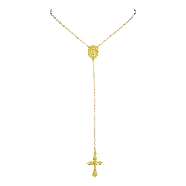 PandaHall Alloy Cross Pendant Necklaces for Women, with Brass Dapped Chains, Golden, 16.42 inch(417mm) Brass Cross
PandaHall Alloy Cross Pendant Necklaces for Women, with Brass Dapped Chains, Golden, 16.42 inch(417mm) Brass Cross