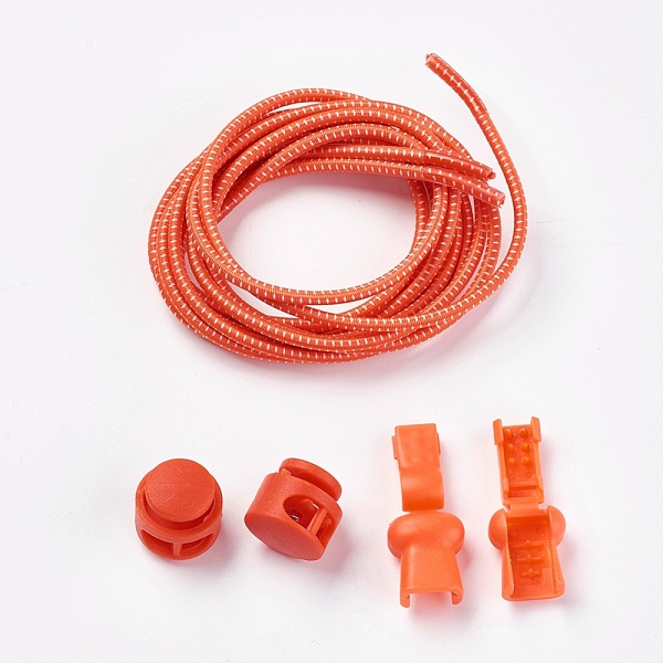 PandaHall DIY Elastic Lock Shoelace, Coral, 3mm, 1m/strand Elastic Fibre Others Red
PandaHall DIY Elastic Lock Shoelace, Coral, 3mm, 1m/strand Elastic Fibre Others Red
