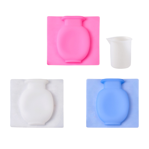 PandaHall Spritewelry 3Pcs Reusable Silicone Self-Sticking Flower Pot, with 1Pc 100ml Measuring Cup, Mixed Color, 4Pcs/bag Silicone Square..., Multicolor
PandaHall Spritewelry 3Pcs Reusable Silicone Self-Sticking Flower Pot, with 1Pc 100ml Measuring Cup, Mixed Color, 4Pcs/bag Silicone Square..., Multicolor