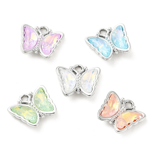 PandaHall Glass Pendants, with Alloy Findings, Butterfly, Silver, 14.5x16x4mm, Hole: 2mm Alloy+Glass Butterfly Multicolor
PandaHall Glass Pendants, with Alloy Findings, Butterfly, Silver, 14.5x16x4mm, Hole: 2mm Alloy+Glass Butterfly Multicolor