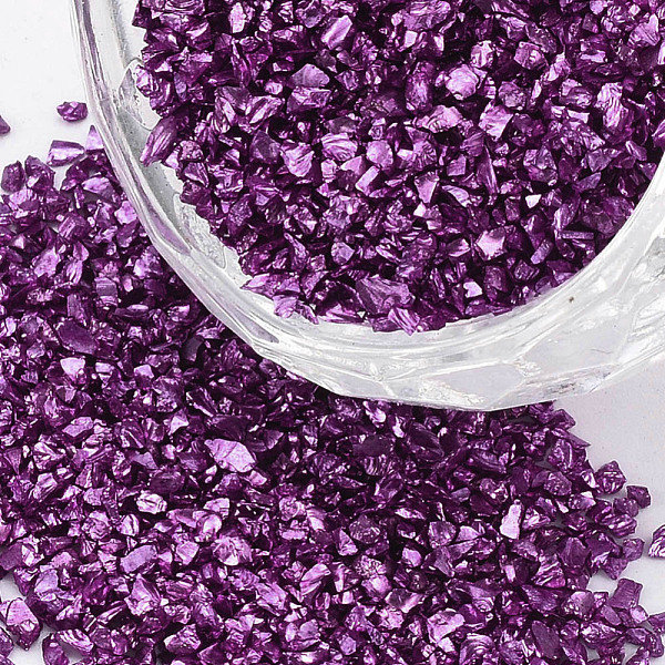PandaHall FGB Plated Glass Seed Beads, For Nail Art Decoration Accessories, No Hole/Undrilled, Chips, Purple, 1.0~1.5mm, about 450g/bag...
PandaHall FGB Plated Glass Seed Beads, For Nail Art Decoration Accessories, No Hole/Undrilled, Chips, Purple, 1.0~1.5mm, about 450g/bag...