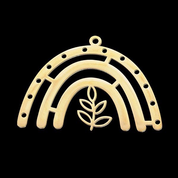 PandaHall 201 Stainless Steel Chandelier Component Links, Laser Cut, Leaf, Golden, 26x36.5x1mm, Hole: 1.6mm 201 Stainless Steel Leaf
PandaHall 201 Stainless Steel Chandelier Component Links, Laser Cut, Leaf, Golden, 26x36.5x1mm, Hole: 1.6mm 201 Stainless Steel Leaf