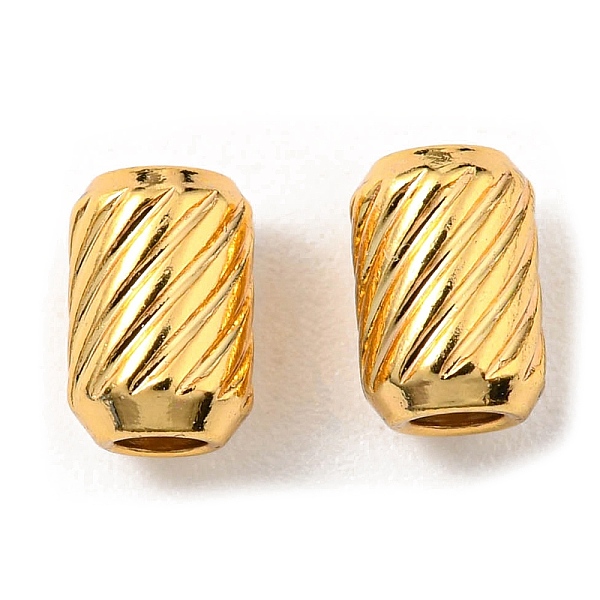 PandaHall 201 Stainless Steel Beads, Column, Golden, 6x4.2mm, Hole: 2mm 201 Stainless Steel Column
PandaHall 201 Stainless Steel Beads, Column, Golden, 6x4.2mm, Hole: 2mm 201 Stainless Steel Column