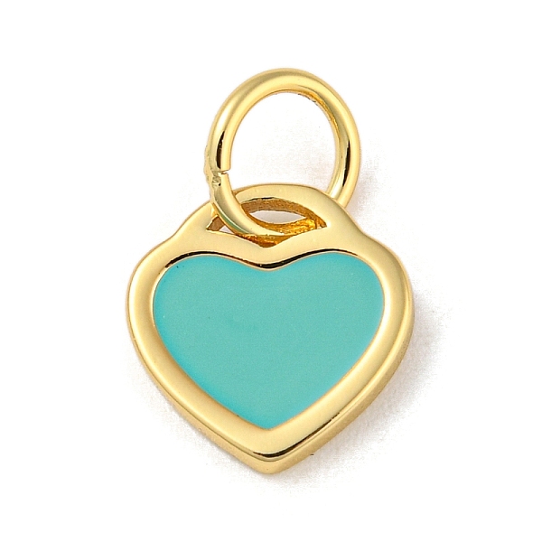 PandaHall Rack Plating Brass Charms, with Jump Ring and Enamel, Cadmium Free & Lead Free, Long-Lasting Plated, Heart Charm, Real 18K Gold...
PandaHall Rack Plating Brass Charms, with Jump Ring and Enamel, Cadmium Free & Lead Free, Long-Lasting Plated, Heart Charm, Real 18K Gold...