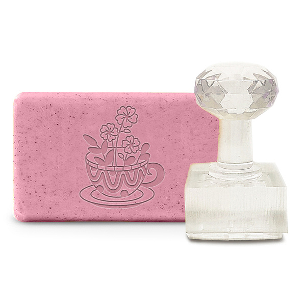 PandaHall CRASPIRE Acrylic Soap Stamp Coffee Cup Handmade Soap Stamp with Handle 1.57" Soap Embossing Stamp for Cookie Clay Pottery Stamp...
PandaHall CRASPIRE Acrylic Soap Stamp Coffee Cup Handmade Soap Stamp with Handle 1.57" Soap Embossing Stamp for Cookie Clay Pottery Stamp...