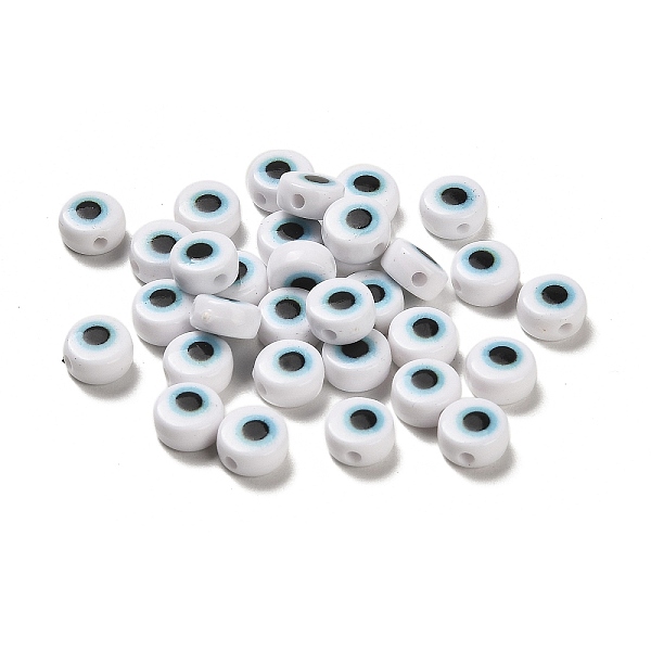 PandaHall Spray Painted Acrylic Beads, Flat Round with Eye, Black, 7x4mm, Hole: 1.5mm Acrylic Flat Round Black
PandaHall Spray Painted Acrylic Beads, Flat Round with Eye, Black, 7x4mm, Hole: 1.5mm Acrylic Flat Round Black