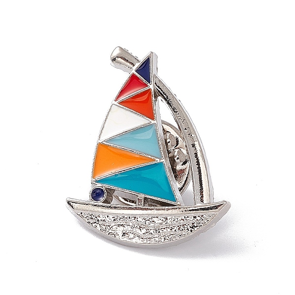 PandaHall Nautical Theme Enamel Pin, Alloy Brooch for Backpack Clothes, Sailboat Pattern, 25x20x2mm Alloy+Enamel Sailboat
PandaHall Nautical Theme Enamel Pin, Alloy Brooch for Backpack Clothes, Sailboat Pattern, 25x20x2mm Alloy+Enamel Sailboat