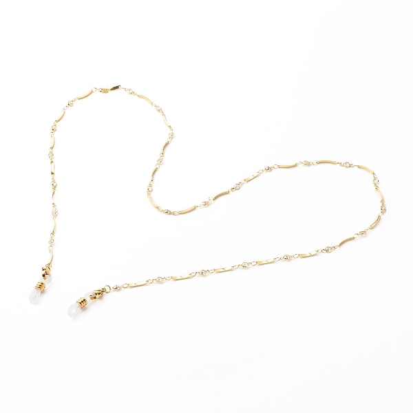 PandaHall Handmade Brass Link Chain Eyeglasses Chains, Neck Strap for Eyeglasses, with Flat Round Inlaid Clear Cubic Zirconia & Bar Links...
PandaHall Handmade Brass Link Chain Eyeglasses Chains, Neck Strap for Eyeglasses, with Flat Round Inlaid Clear Cubic Zirconia & Bar Links...