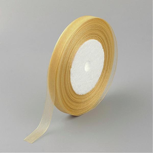 PandaHall Sheer Organza Ribbon, DIY Material for Ribbon, Goldenrod, 1/2 inch(12mm), 500yards(457.2m) Polyester None Gold
PandaHall Sheer Organza Ribbon, DIY Material for Ribbon, Goldenrod, 1/2 inch(12mm), 500yards(457.2m) Polyester None Gold