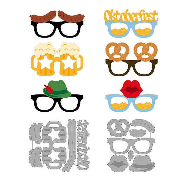 PandaHall Oktoberfest Carbon Steel Cutting Dies Stencils, for DIY Scrapbooking, Photo Album, Decorative Embossing Paper Card, Stainless...
PandaHall Oktoberfest Carbon Steel Cutting Dies Stencils, for DIY Scrapbooking, Photo Album, Decorative Embossing Paper Card, Stainless...