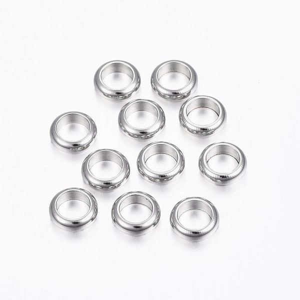PandaHall 304 Stainless Steel Spacer Beads, Ring, Stainless Steel Color, 6x2mm, Hole: 4mm 304 Stainless Steel Ring
PandaHall 304 Stainless Steel Spacer Beads, Ring, Stainless Steel Color, 6x2mm, Hole: 4mm 304 Stainless Steel Ring