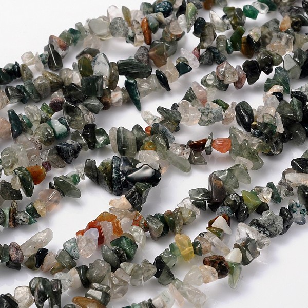PandaHall Natural Indian Agate Beads Strands, Chips, 5~8mm, Hole: 0.3mm, 33 inch Indian Agate Chip
PandaHall Natural Indian Agate Beads Strands, Chips, 5~8mm, Hole: 0.3mm, 33 inch Indian Agate Chip