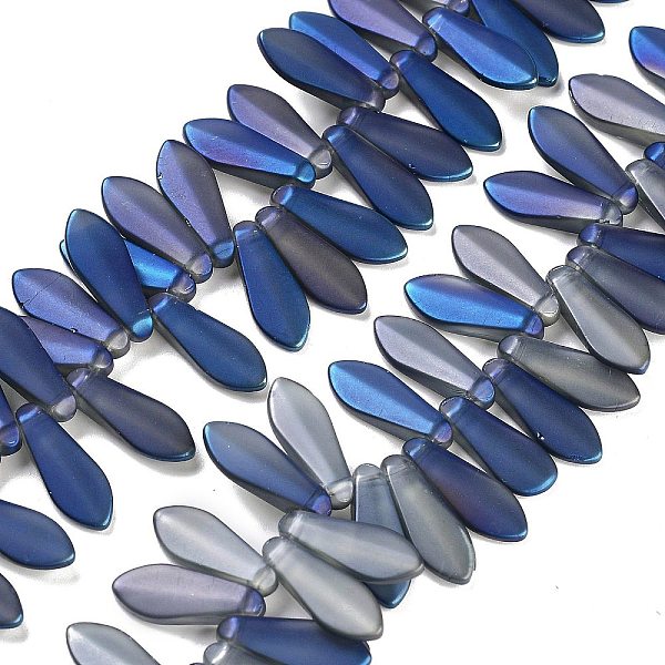 PandaHall Electroplate Glass Beads Strands, Teardrop, Marine Blue, 16x6x3.5mm, Hole: 0.8mm, about 202pcs/strand, 25.20 inch(64cm) Glass...
PandaHall Electroplate Glass Beads Strands, Teardrop, Marine Blue, 16x6x3.5mm, Hole: 0.8mm, about 202pcs/strand, 25.20 inch(64cm) Glass...