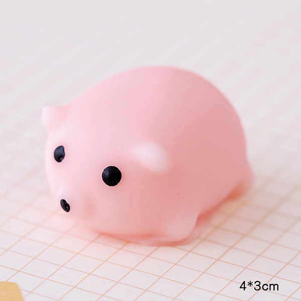 PandaHall TPR Stress Toy, Funny Fidget Sensory Toy, for Stress Anxiety Relief, Animal, Pig Pattern, 40x30mm Plastic Pig
PandaHall TPR Stress Toy, Funny Fidget Sensory Toy, for Stress Anxiety Relief, Animal, Pig Pattern, 40x30mm Plastic Pig