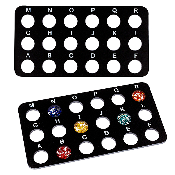 PandaHall Plastic Bead Design Boards, Black, 13x24.7x0.5cm, Hole: 25mm Plastic Black
PandaHall Plastic Bead Design Boards, Black, 13x24.7x0.5cm, Hole: 25mm Plastic Black