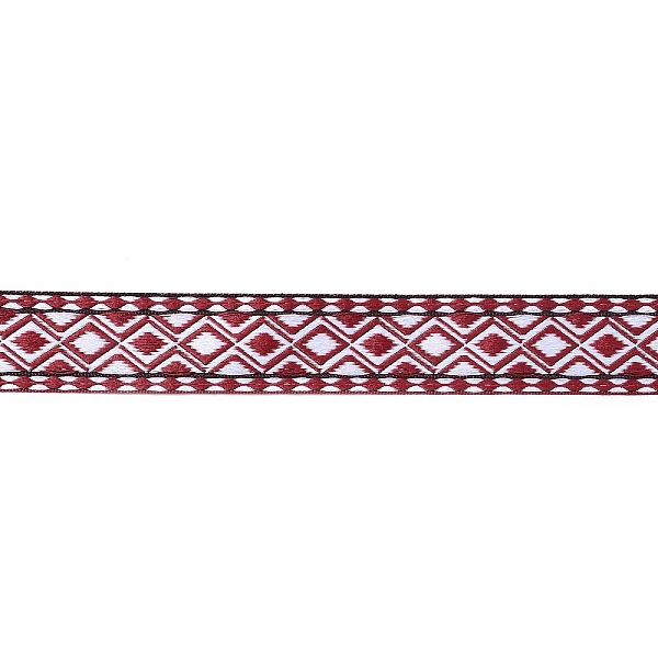 PandaHall Ethnic Style Embroidery Polyester Ribbons, Jacquard Ribbon, Garment Accessories, Rhombus Pattern, Dark Red, 1-1/4 inch(31.5mm)...
PandaHall Ethnic Style Embroidery Polyester Ribbons, Jacquard Ribbon, Garment Accessories, Rhombus Pattern, Dark Red, 1-1/4 inch(31.5mm)...