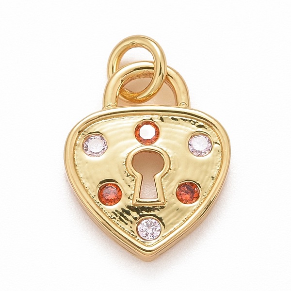PandaHall Rack Plating Brass Colorful Cubic Zirconia Pendants, Cadmium Free & Nickel Free & Lead Free, Long-Lasting Plated, with Jump Ring...
PandaHall Rack Plating Brass Colorful Cubic Zirconia Pendants, Cadmium Free & Nickel Free & Lead Free, Long-Lasting Plated, with Jump Ring...