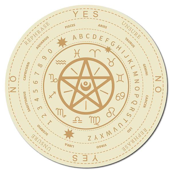 PandaHall CREATCABIN Pentagram Pendulum Board Wooden Witch Altar Board Carved Board Dowsing Metaphysical Message Witchcraft Wiccan Altar...
PandaHall CREATCABIN Pentagram Pendulum Board Wooden Witch Altar Board Carved Board Dowsing Metaphysical Message Witchcraft Wiccan Altar...