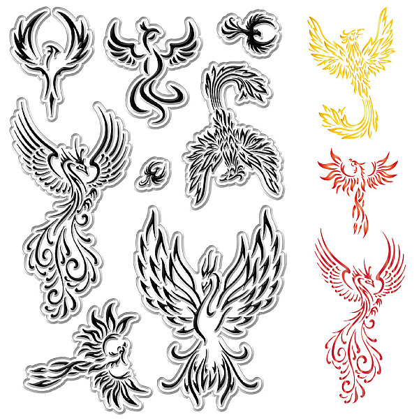 PandaHall Custom PVC Plastic Clear Stamps, for DIY Scrapbooking, Photo Album Decorative, Cards Making, Stamp Sheets, Film Frame, Phenix...
PandaHall Custom PVC Plastic Clear Stamps, for DIY Scrapbooking, Photo Album Decorative, Cards Making, Stamp Sheets, Film Frame, Phenix...