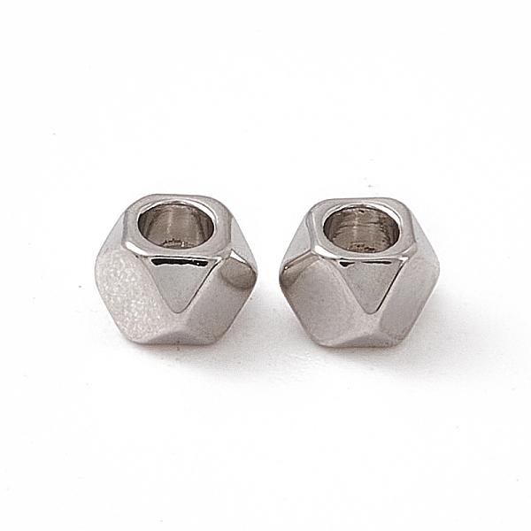 PandaHall Brass Beads, Polygon, Real Platinum Plated, 3x3x3mm, Hole: 1.6mm Brass Polygon
PandaHall Brass Beads, Polygon, Real Platinum Plated, 3x3x3mm, Hole: 1.6mm Brass Polygon