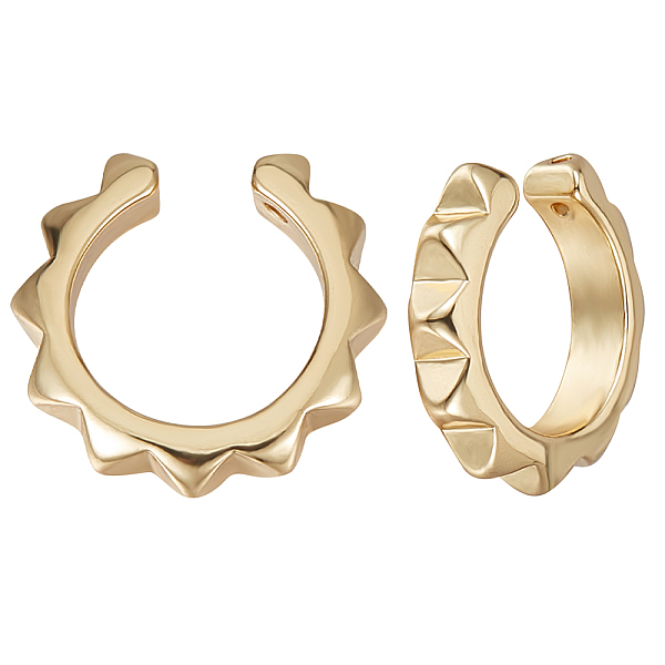 PandaHall Beebeecraft 3 Pairs Brass Ear Cuff Findings, Long-Lasting Plated, Ring, Real 18K Gold Plated, 14x3mm, Hole: 0.6mm, Inner Diameter...
PandaHall Beebeecraft 3 Pairs Brass Ear Cuff Findings, Long-Lasting Plated, Ring, Real 18K Gold Plated, 14x3mm, Hole: 0.6mm, Inner Diameter...